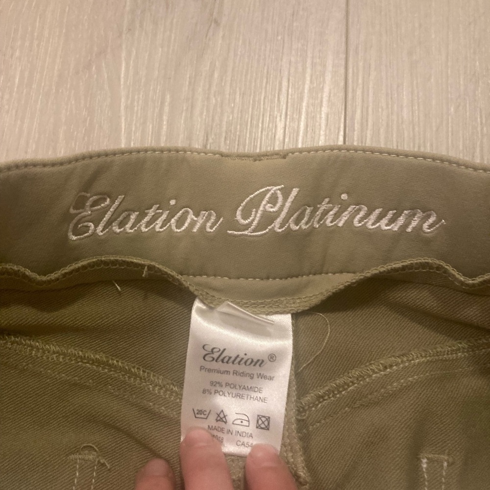 Tan Equestrian Riding Pants - Picture 6 of 10